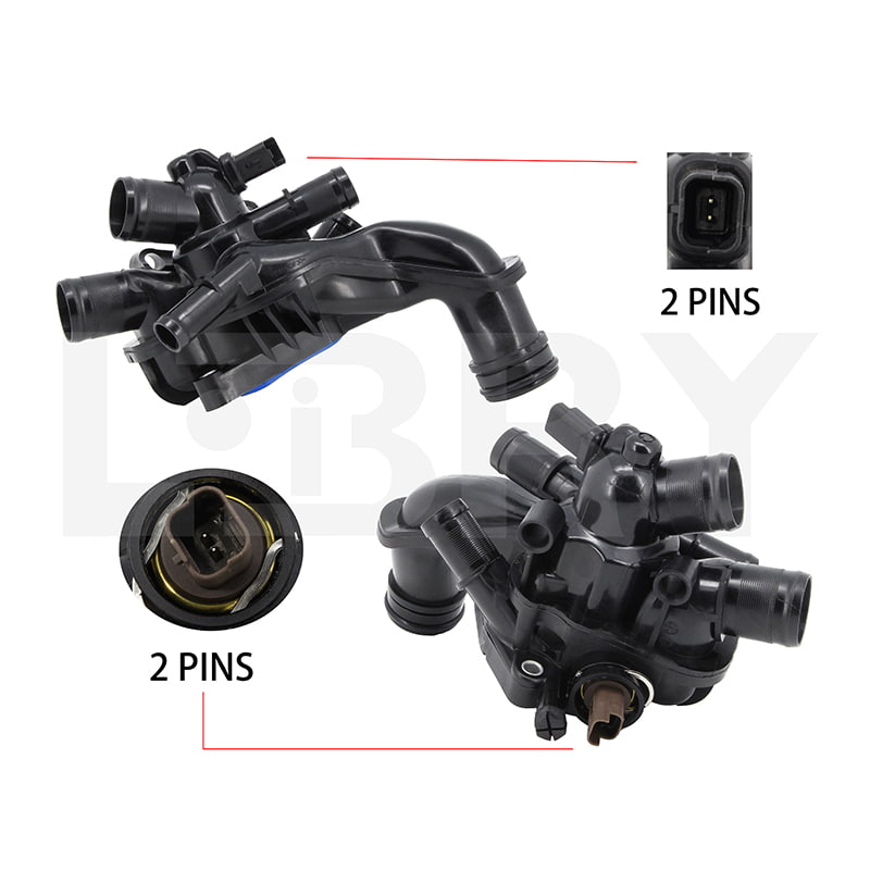 Conjunto de carcasa de termostato de refrigerante de motor para PEUGEOT CITROEN A01004 1336.Z6 8620298105 A04001