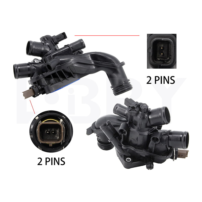 Conjunto de carcasa de termostato de refrigerante de motor para PEUGEOT CITROEN A01007 9810916880