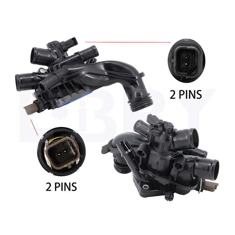 Conjunto de carcasa de termostato de refrigerante de motor para PEUGEOT CITROEN A01010 1336.CE