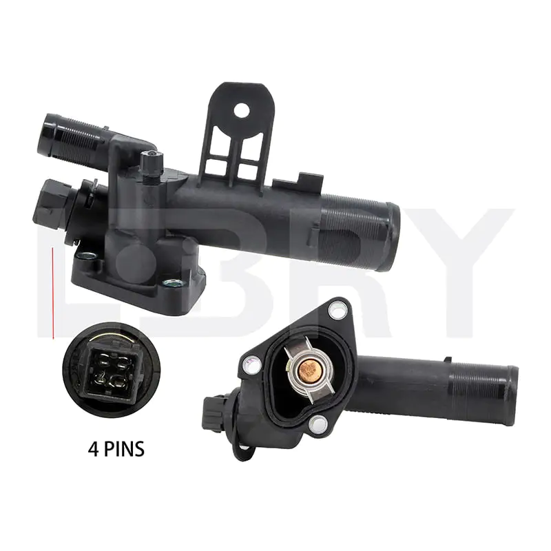 Conjunto de carcasa de termostato de refrigerante de motor para RENAULT NISSAN DACIA A02011 110602309R 8200248531 8200267349 8200558766 8200558779 8200954289 1106000Q0T 1106000Q0M 1106000Q0N 01006