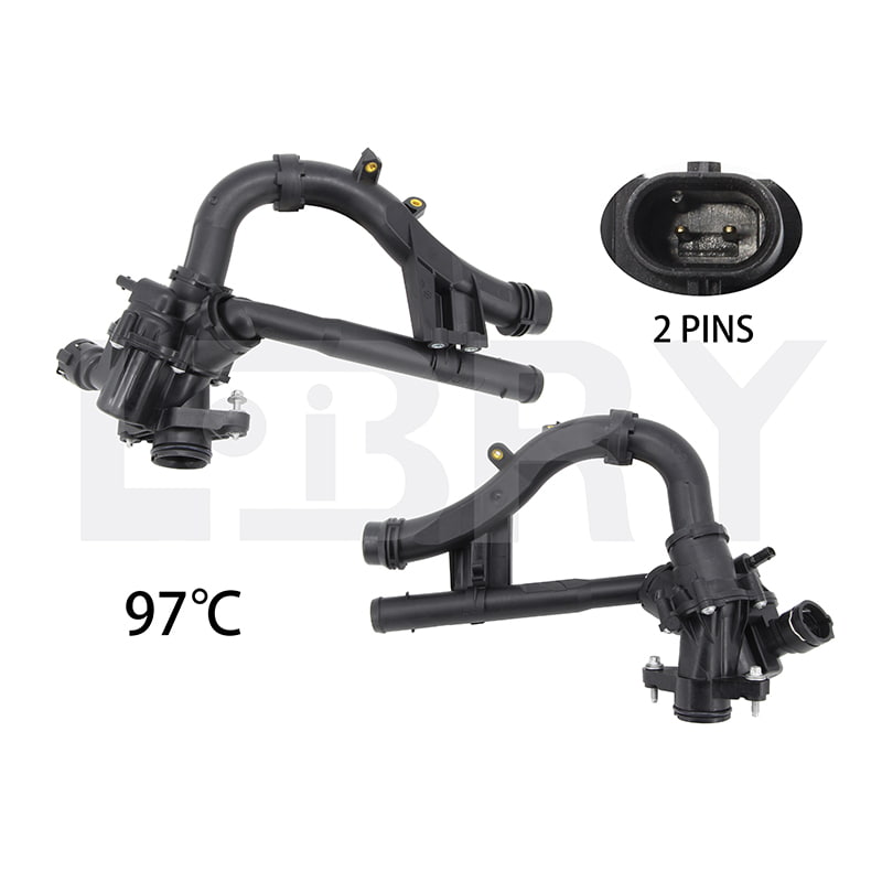 Ensamblaje de carcasa de termostato de refrigerante de motor para BENZ A03006 A2742000715
