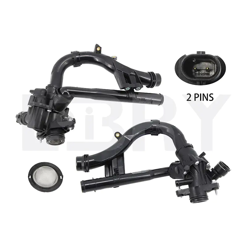 Ensamblaje de carcasa de termostato de refrigerante de motor para BENZ A03007  A2742000115