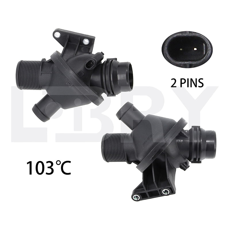BMW MINI A04004 Conjunto de carcasa de termostato de refrigerante de motor 11538635689 11537633476