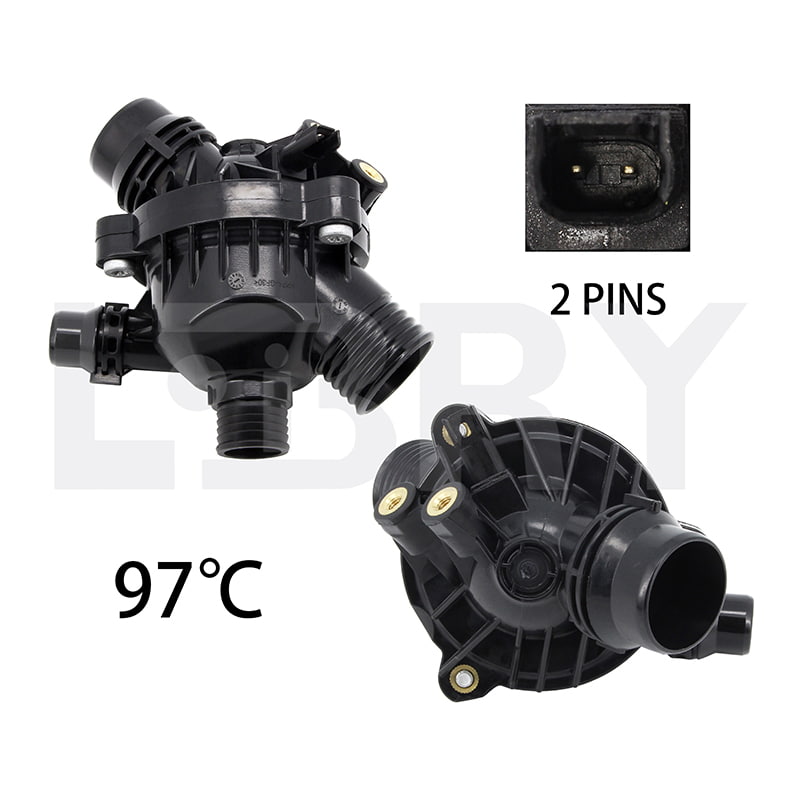 BMW MINI A04007 Conjunto de carcasa de termostato de refrigerante de motor 11537536655 11537544788 11537549476