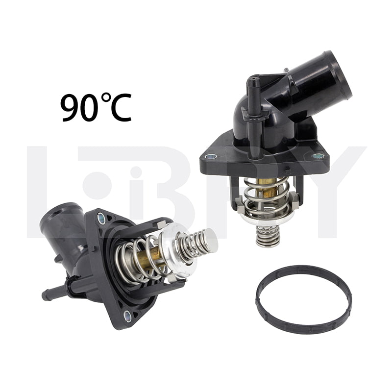 Conjunto de carcasa de termostato de refrigerante de motor para GM OPEL VAUXHALL SUZUKI CADILLAC DAEWOO CHEVRO A07014 GM12670049 12674634