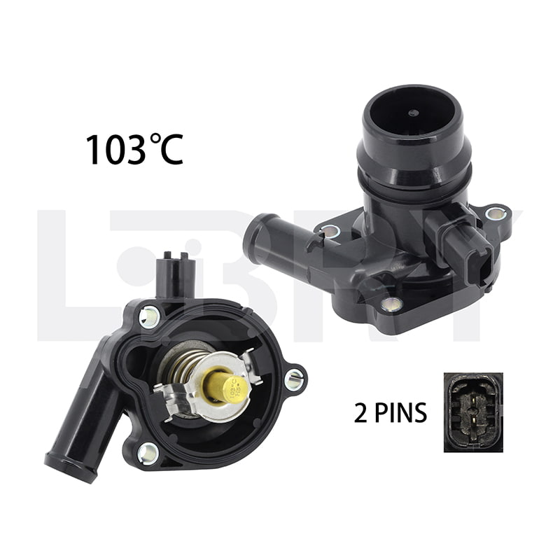 Ensamblaje de la carcasa del termostato del refrigerante del motor para GM OPEL VAUXHALL SUZUKI CADILLAC DAEWOO CHEVRO A07028 55565336 55593034 55579010 1338031 1338251