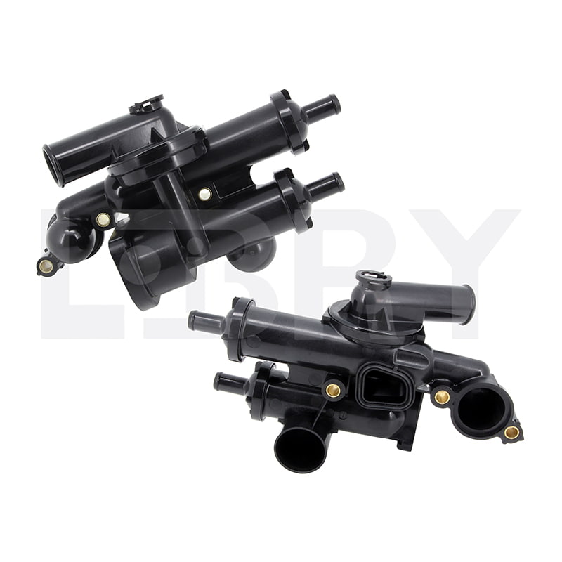 Conjunto de carcasa de termostato de refrigerante de motor para FLAT LANCIA CHRYSLER JEEP A08015 902319106 04884568AC 68003582AB